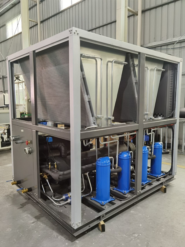 Industrial Air Cooled Scroll Chiller 50Ton Included 345L Water tank