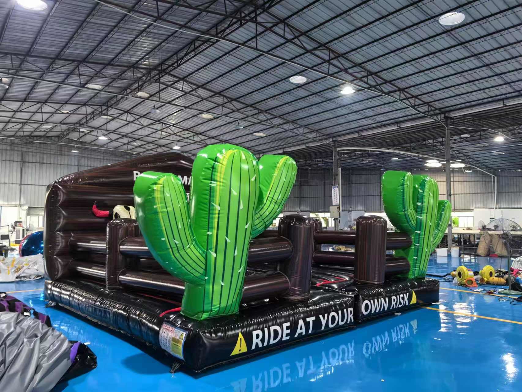 Inflatable mechanical bull for sale bull riding machine