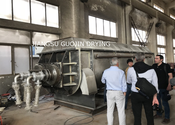Sludge Continuous Hollow Paddle Dryer With 95% Thermal Efficiency
