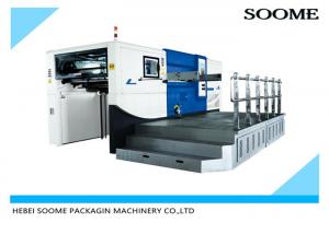 China 100pcs/Min Corrugated Carton Box Automatic Die Cutting And Creasing Machine on sale