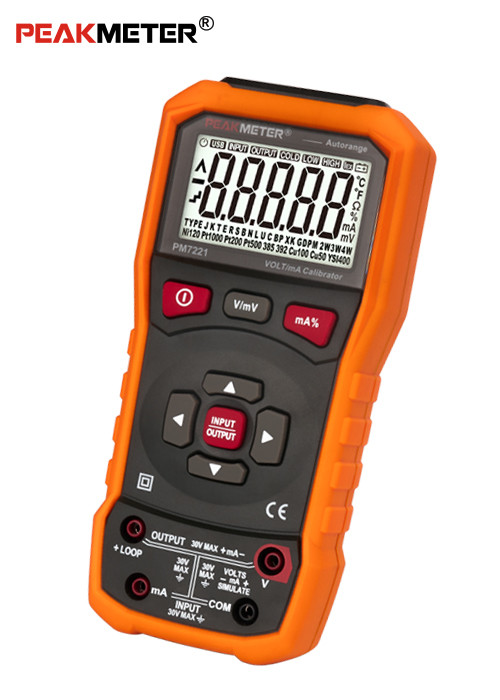 Digital Voltage Multifunction Process Calibrator With Loop Power INPIT V Measurement