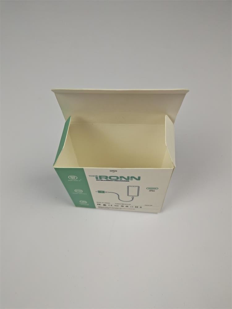 Recyclable and Lightweight Electronics Packaging Box for Art Paper Products