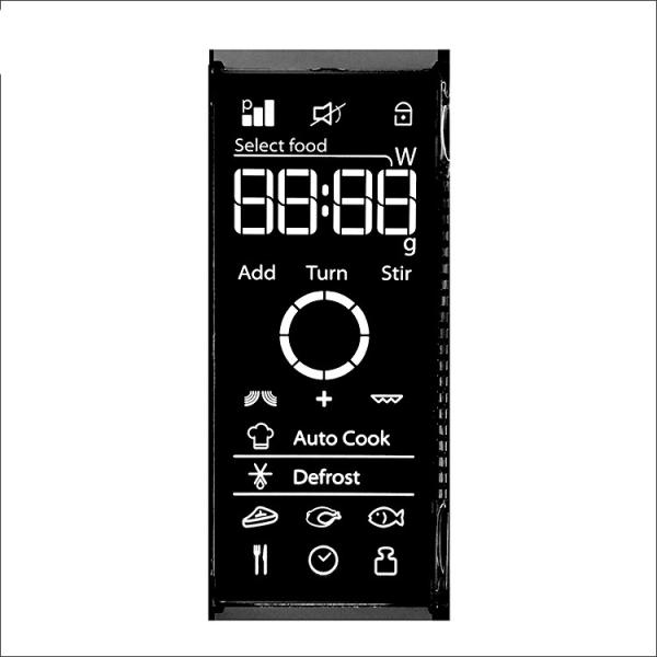 Quality Transflective 2.8V-5.5V VA LCD Display Operating Temp -30-+80℃ for sale