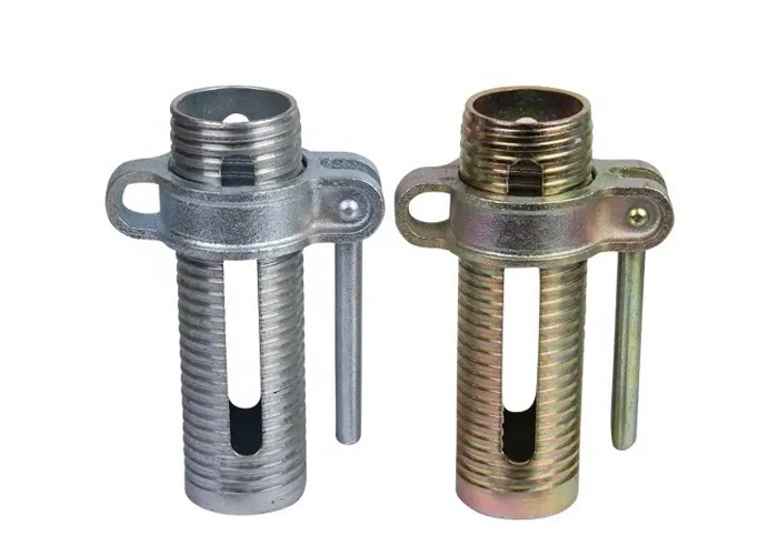 Galvanized Sliver Adjustable Shoring Prop Sleeve For Scaffolding