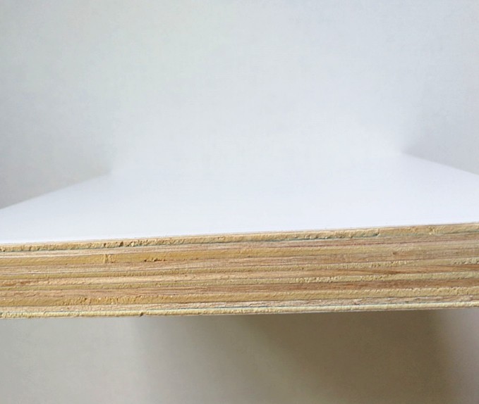 18mm high gloss kitchen cabinet mdf boards/acrylic mdf boards with red soildcolor