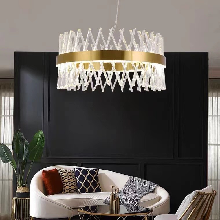 Decoration LED Crystal Chandelier Hotel Lobby Chandelier Crystal Lighting From China