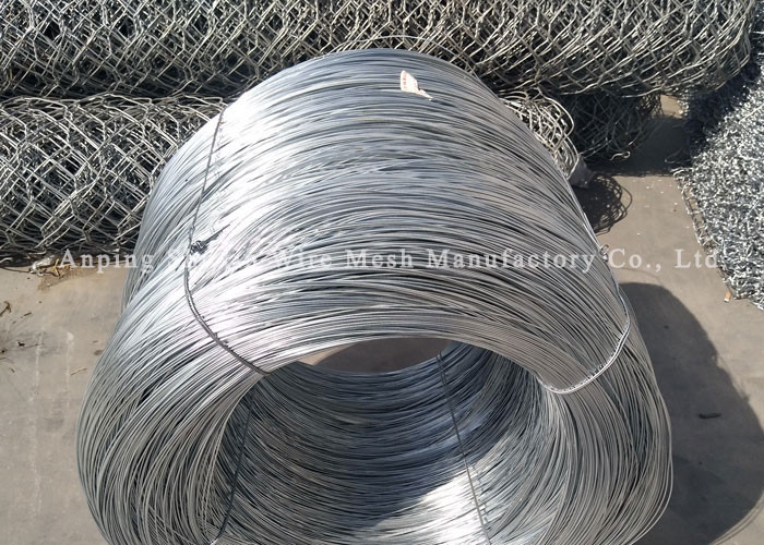 Heavy Stone 2.2mm Gabion Box Retaining Wall Galvanized Or Pvc Hexagonal Weave