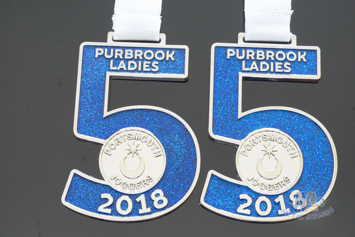 Unique Glitter Color Metal Award Medals For Sports / Custom Race Medals
