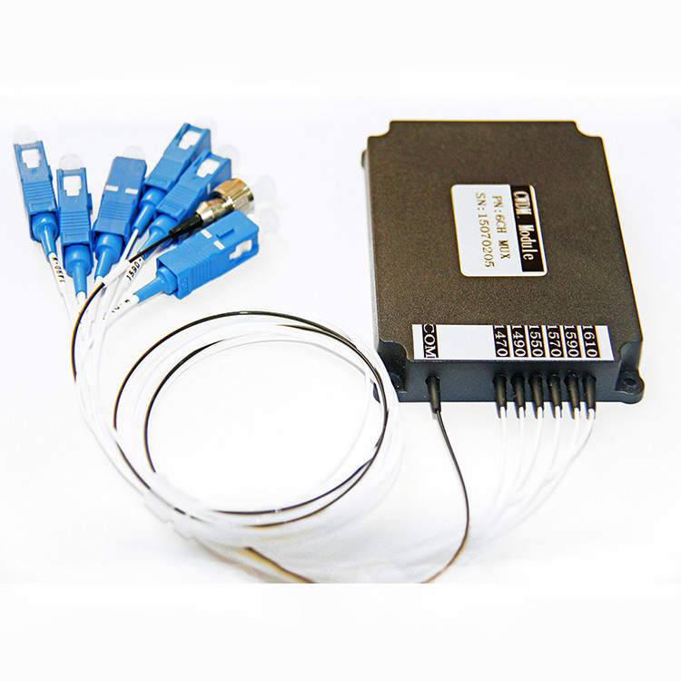 Simplex LC Multiplexer Mux 1X6 WDM CWDM DWDM Module
