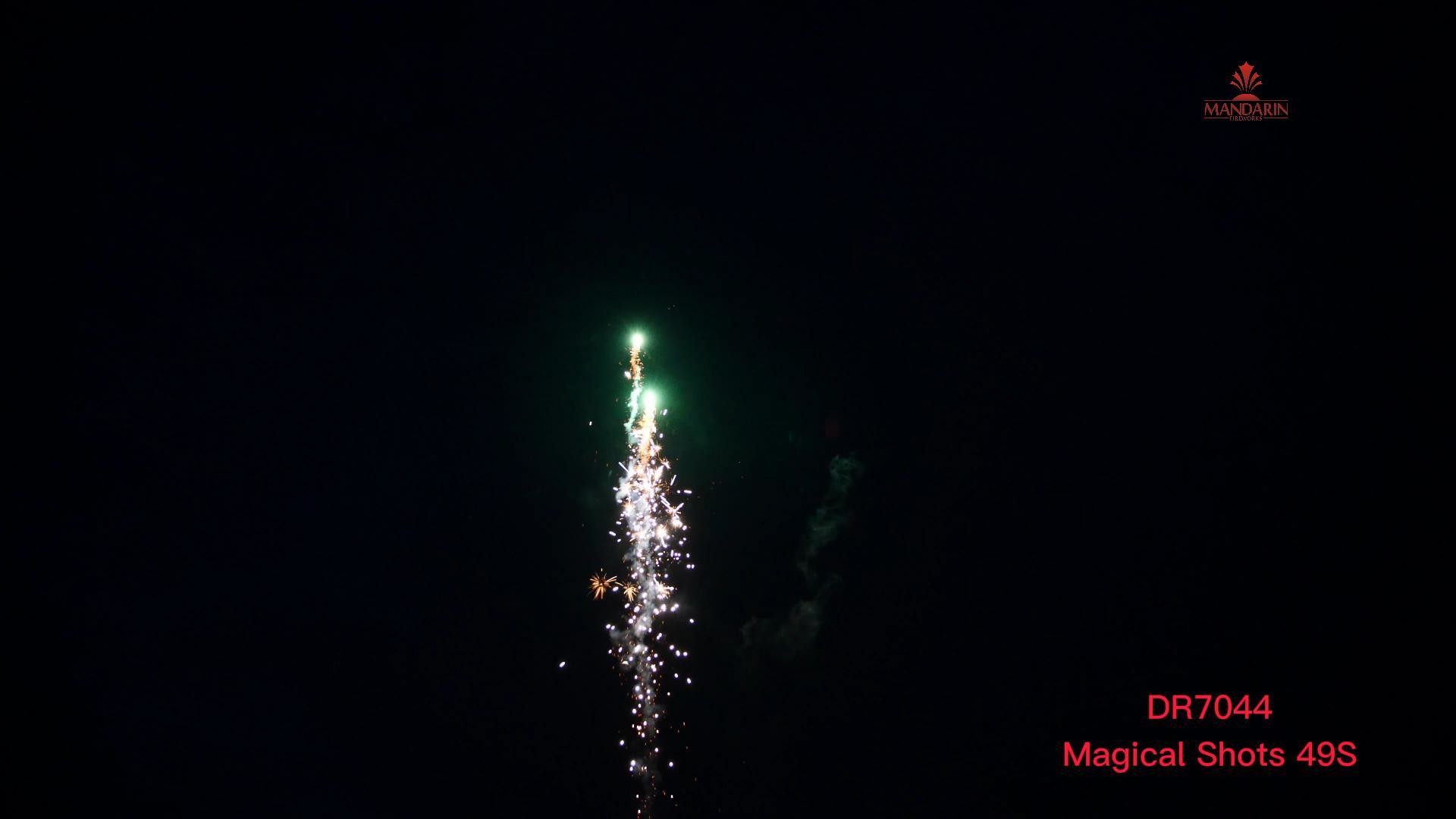 Mandarin Outdoor Magical Shots 49s Spit Beads Fireworks For Celebration