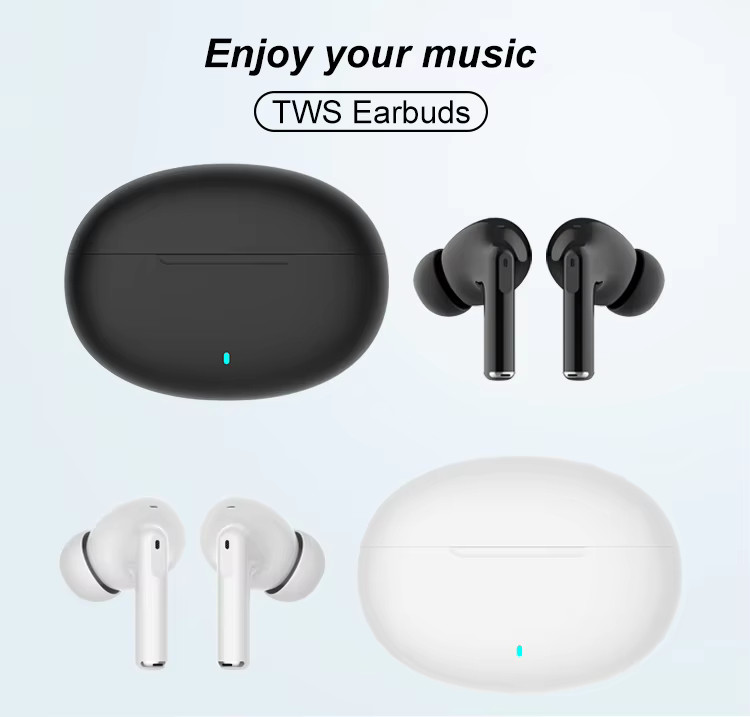 Ipods Pro Tws Earphones Wireless 2024 In Ear Headphone Noise Cancelling Hifi Sport Mini Blue Tooth Earbuds