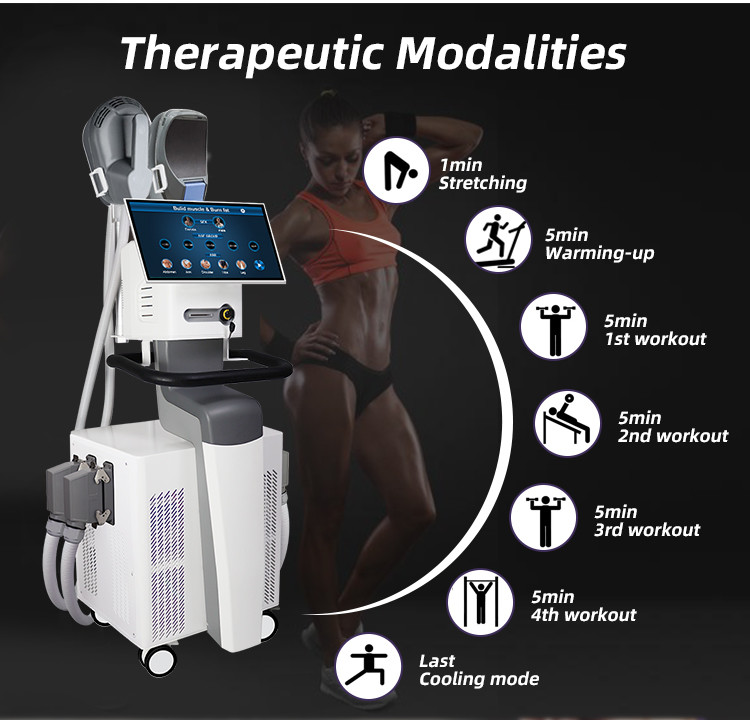 EMS Body Slim Machine For Fat Removal And Slim Body Combined RF Technology