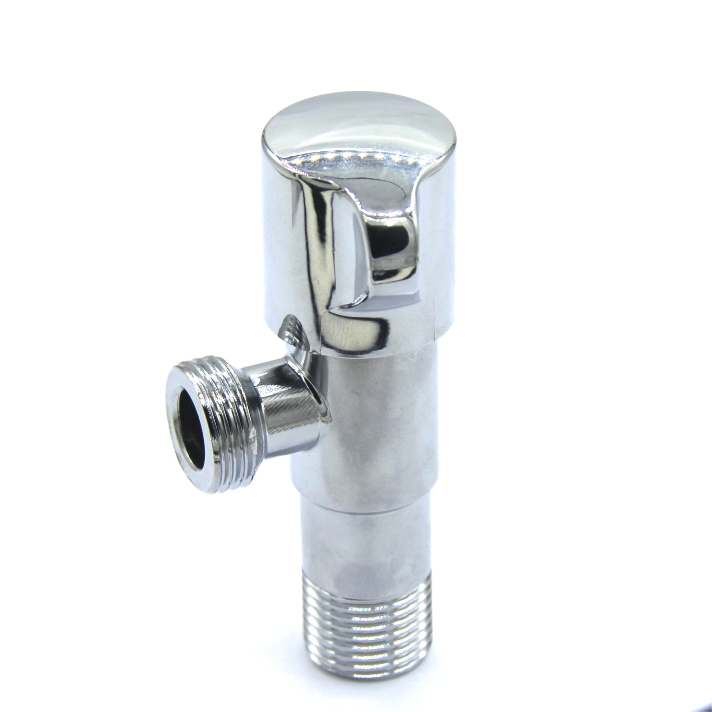 Drop Shape Stainless Steel Angle Valve Switch Handwheel Bathroom Kitchen Accessories