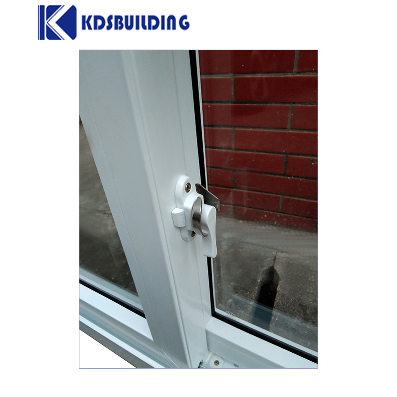 KDSBuilding Manufacturing Price Profile/Plastic Pvc Top 2 Track Burglar System Sliding Triple Glazed Upvc Windows
