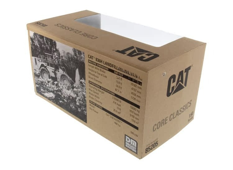 Caterpillar CAT 836H Compactor 1:50 Scale Diecast Model Collectible 85205