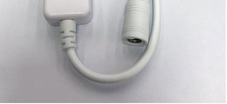 12v 24v Touch Controller Male to Female DC 5.5x2.1mm on off Dimmer Switch for LED Strip Lights