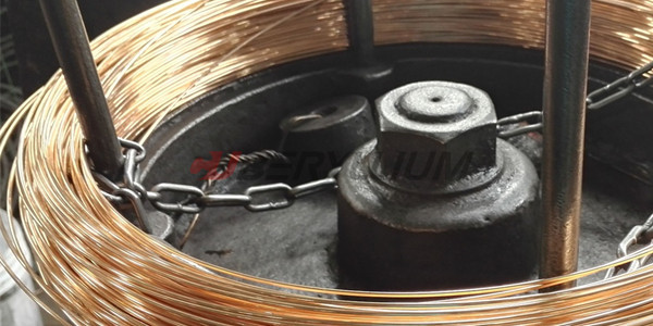 Copper Cobalt Beryllium Alloy Wires UNS C17500 Material For Springs Switches Connectors