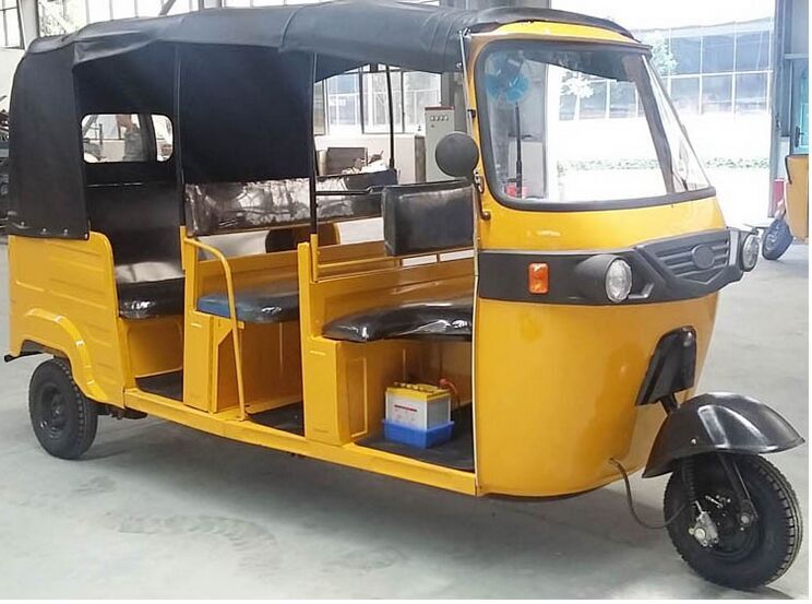 Motorized 6 Passenger Tricycle Motorcycle in Ethiopia Perfect for Family Outings