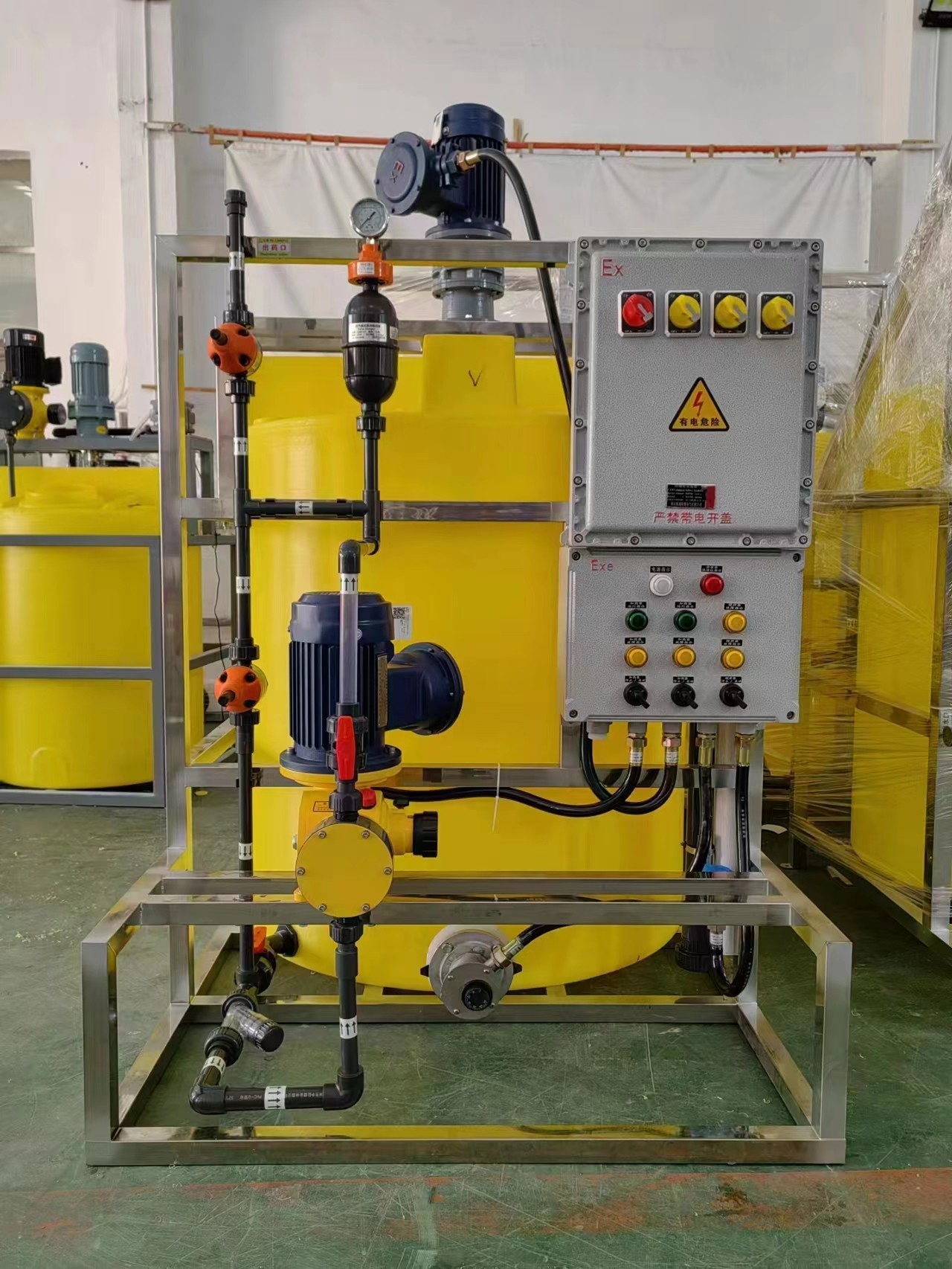 Automatic Chemical Liquid Acid Alkali PH Chlorine Dosing System