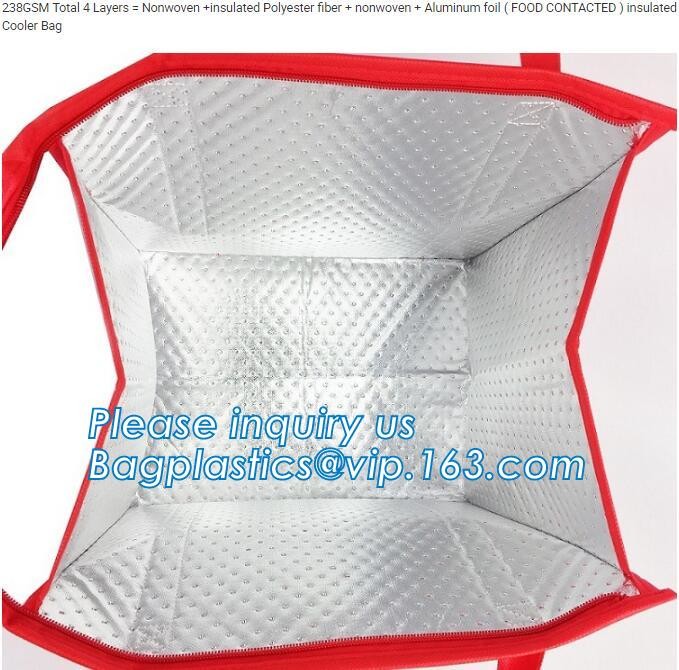 cooler bag waterproof oxford shoulder bag ice pack thermal picnic lunch box vehicle insulation bag for meal drinks pack