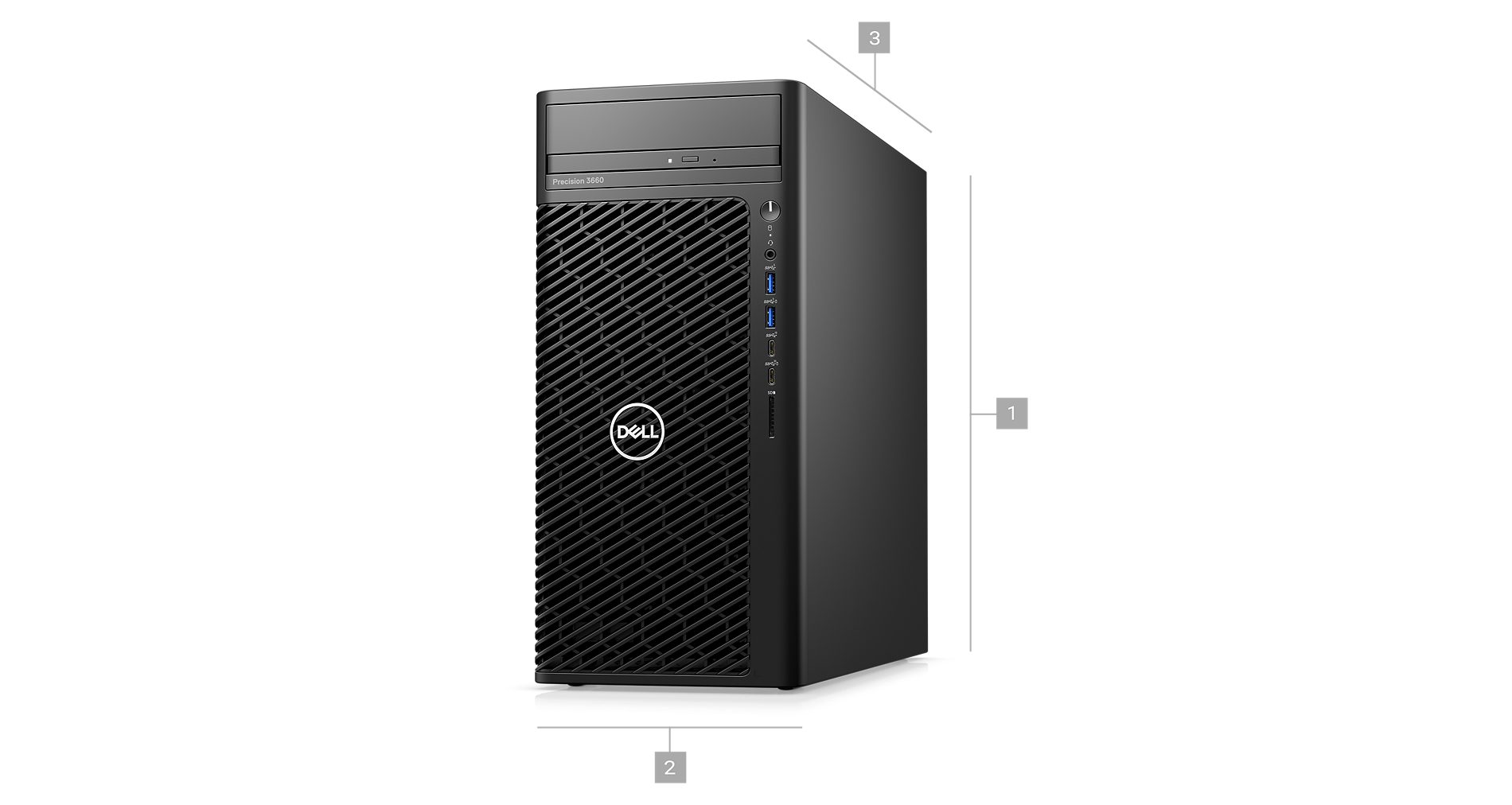 3.0GHz up to 4.6GHz Processor Dell PowerEdge Precision T3660 Multifunction Workstation