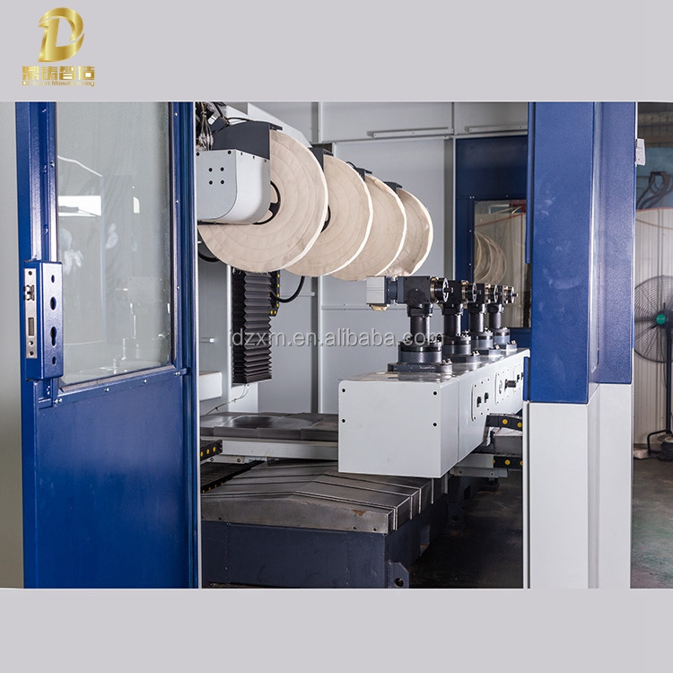 6 Axis DZ Servo CNC Automatic Polishing Machine For Bathroom Fittings