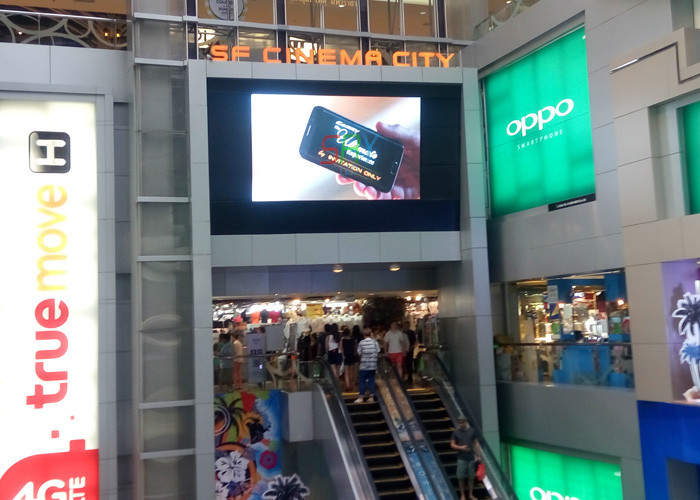 P5 Full Color IP43 SMD indoor LED video wall 1800CD Brightness Automatically