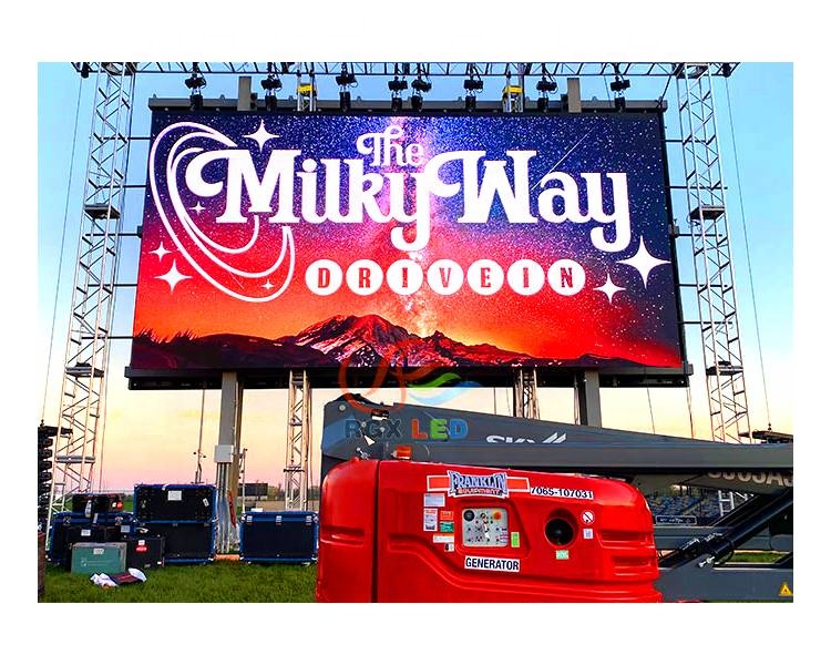 ODM Stage Background Video Wall Led Screens For Events 500x500mm P4.81