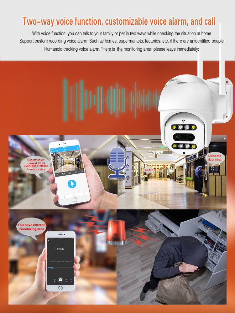 ABS 1080p CCTV Hidden Camera Smart Home Products With Alarm Function