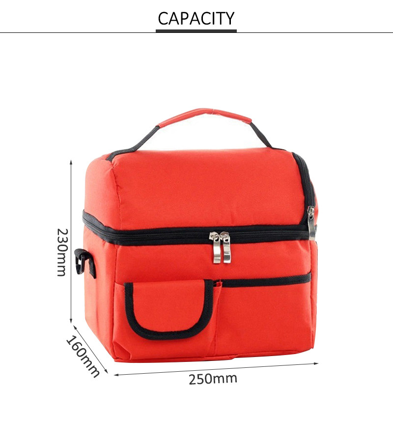 Oxford Insulated Lunch Cooler Bags
