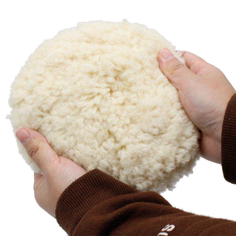 100 Wool Buffing Pads 8 Inch 7inch Wool Pads Buffing Polishing Auto Detailing Wool Pads