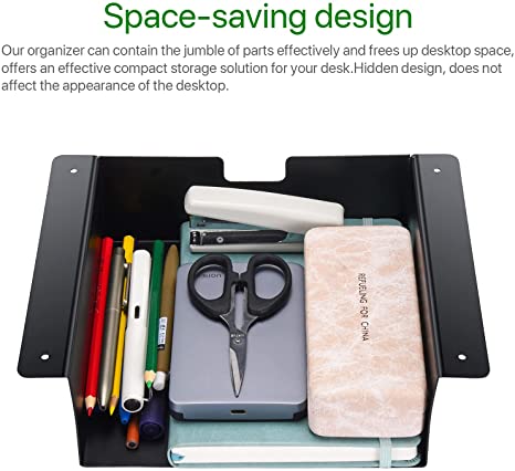 Custom Packing All Under Desk Shelf Storage Drawers Basket Organizer for Office