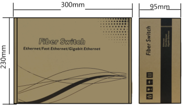 5Gbps SM Fiber Optic Gigabit Switch 1310nm Wavelength Multifunctional