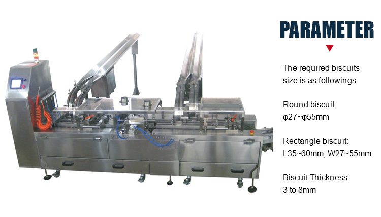 Two Lane Jam Filling Automatic Biscuit Making Machine , Multifunction Sandwich Cookie Machine