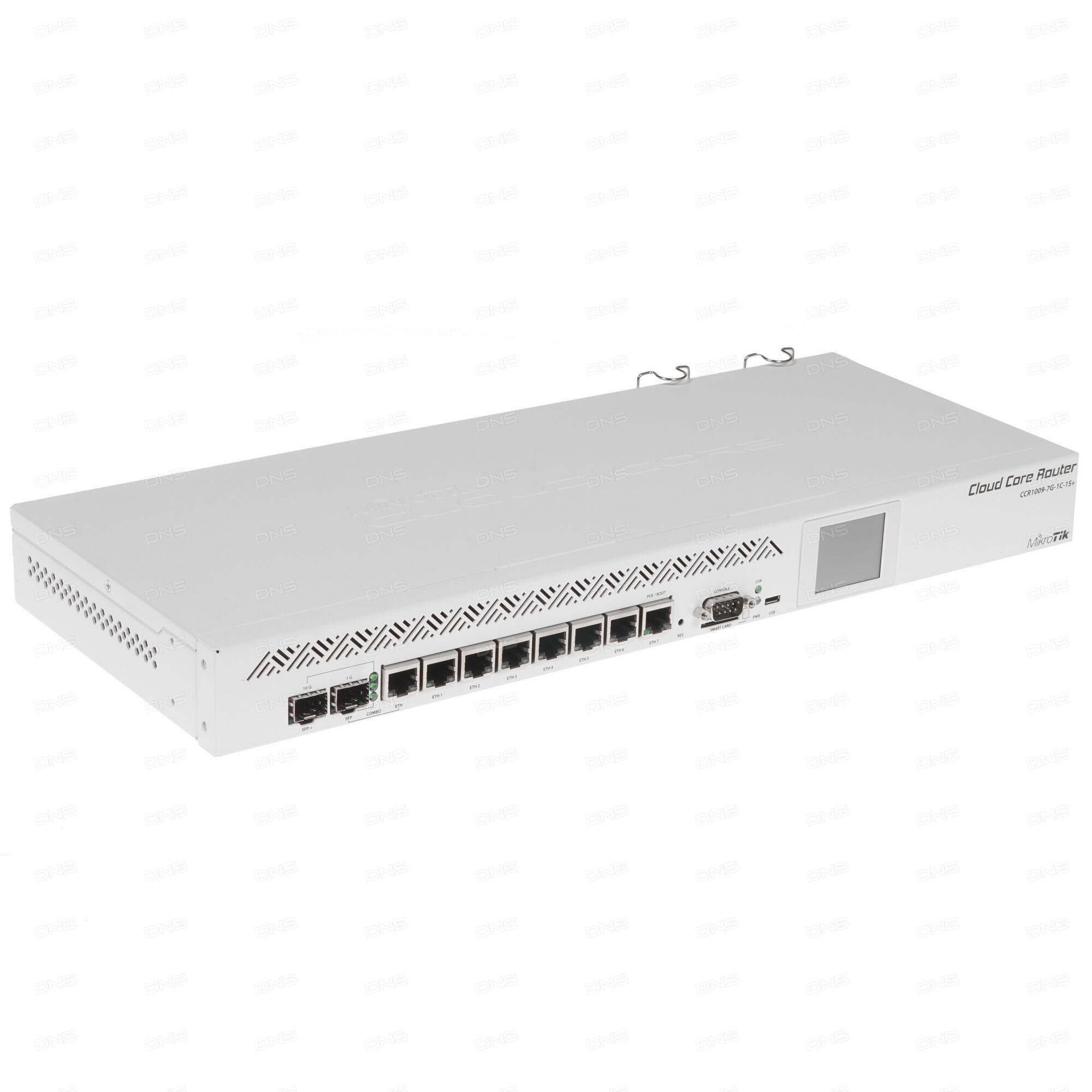 CCR1009-7G-1C-1S Enterprise Level 10 Gigabit SFP Fiber Optic ROS Gigabit Soft Router
