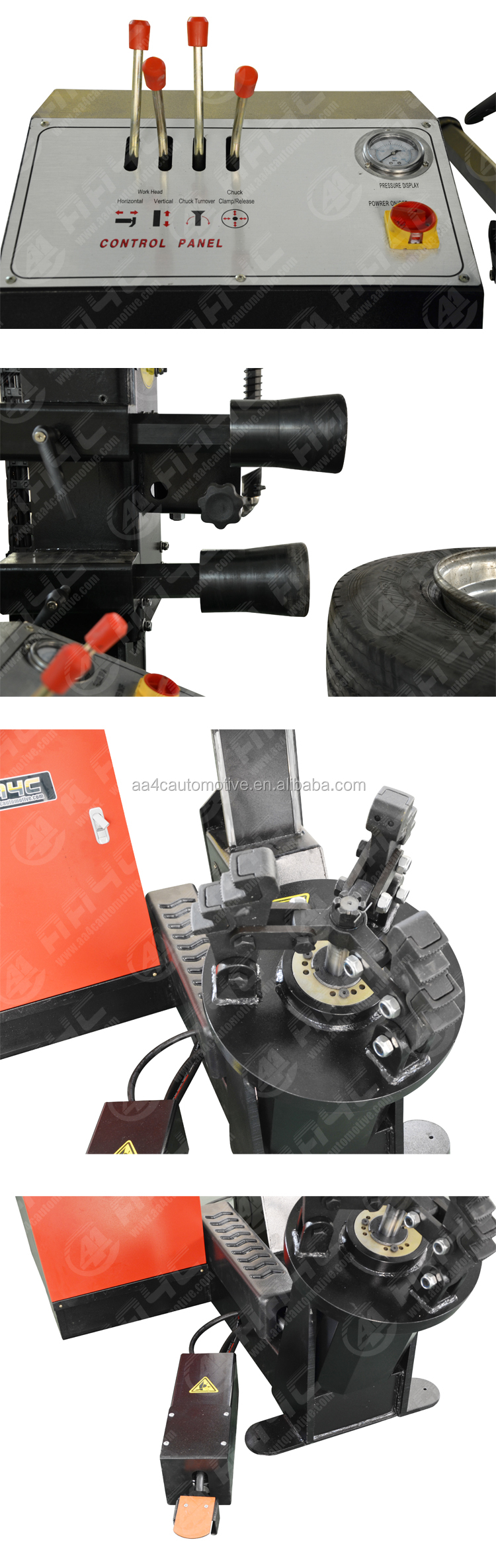 Vertical Truck Tire Changer For Both Car Truck Tires Max Tire Diameter 51"