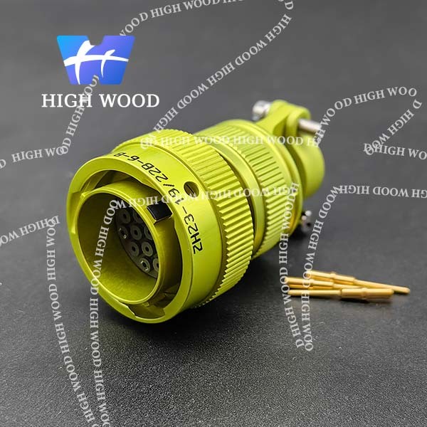ZH23 Series Environmental Resistance Bayonet Electrical Connector，ZH23-19/22B-6-B