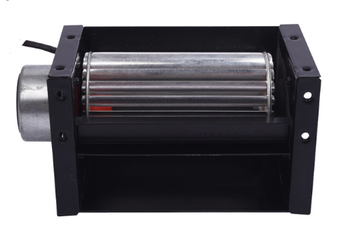 Stable Black Cross Flow Blower , Industrial Equipment PTC Heater Fan