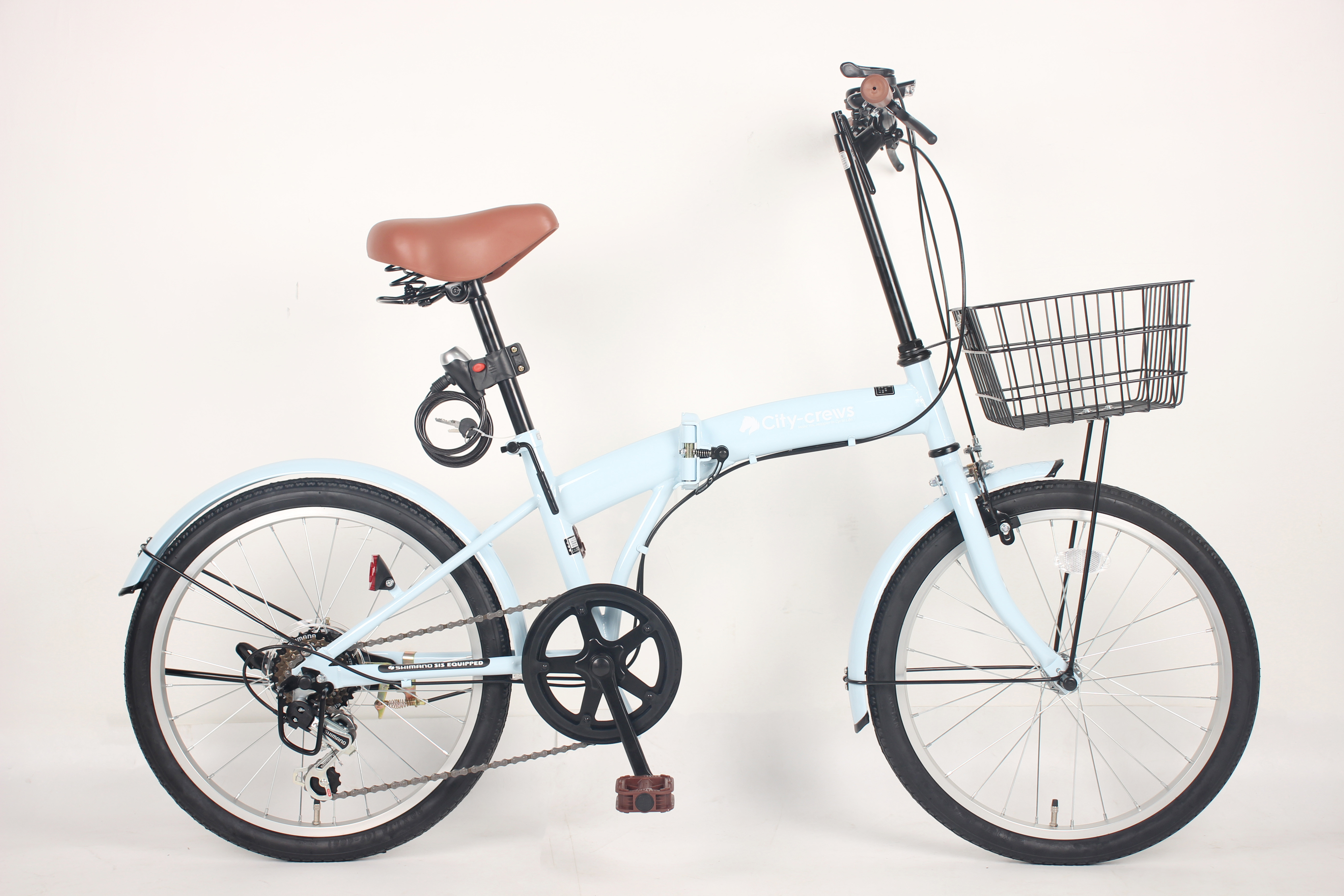 Carbon Frame 2 Wheel Folding Commuter Bicycle With Antirust Chain
