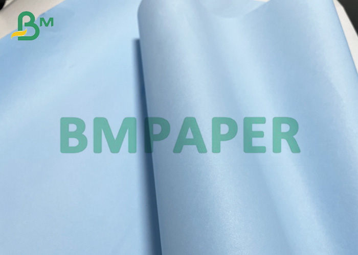80g Double Sided Blue CAD Plotter Paper For Design Portrayal
