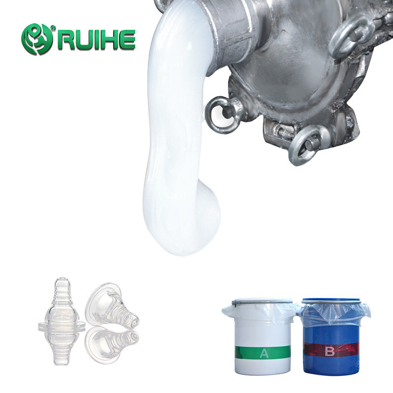 High Heat Resistance Two Part Liquid Silicone Rubber Baby Nipples Material