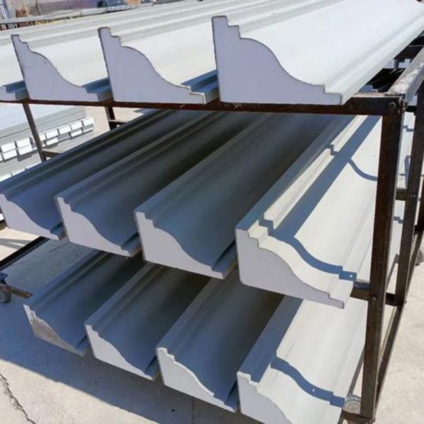 Modern European Exterior Cornice Trim High Density Polystyrene Eps Architectural Mouldings