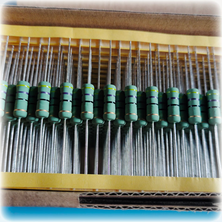KNP-3W-47-5X155 Wound Resistor Inductive Wire Solderable