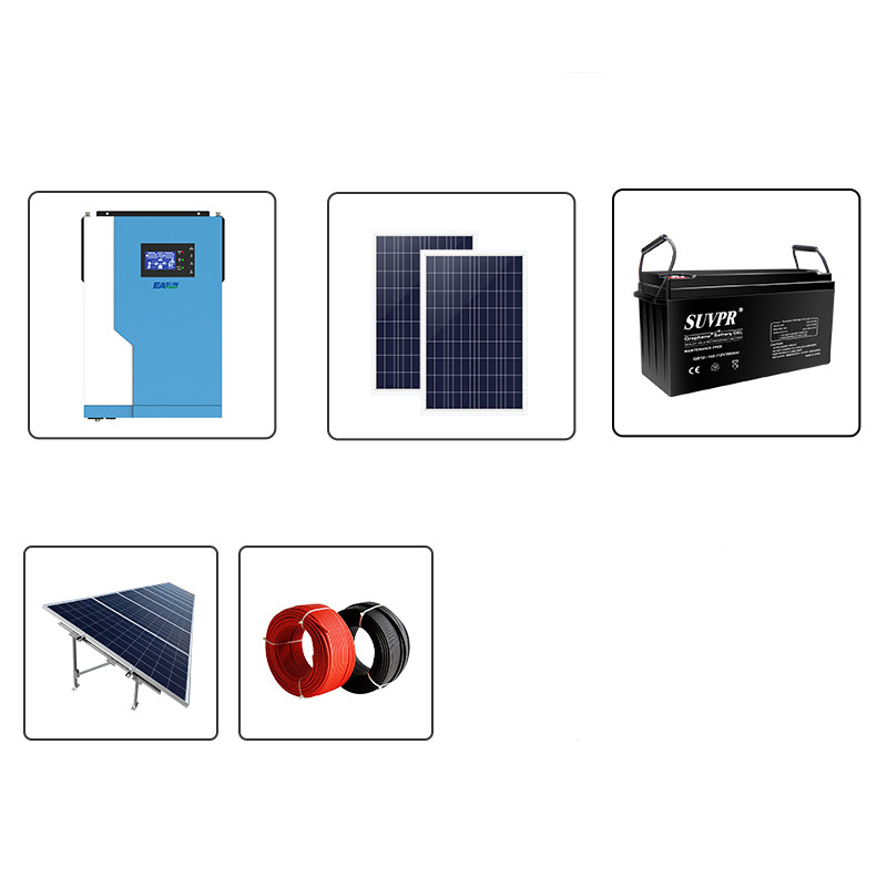 2HP 5.5kw Off Grid Power Systems MPPT Inverter Integrated Machine