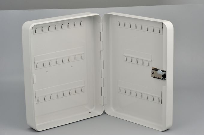 Powder Metal Key Box With Digital Lock Key Storage Cabinet 45 Hooks