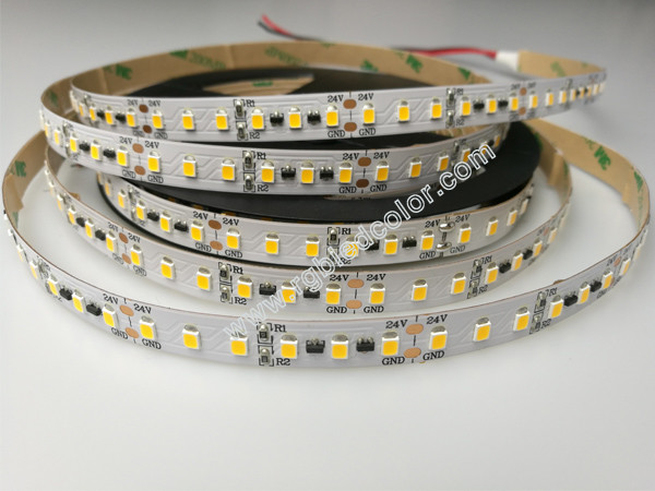 sdcm <3 cri>97 dc24v 120led/m 2835 cc led strip without voltage drop