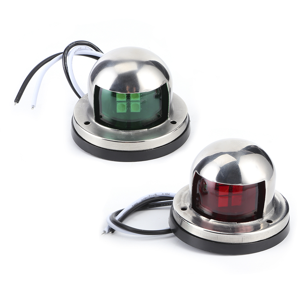 5050SMD IP68 Boat Bow Headlights Red Green LED Bow Navigation Light