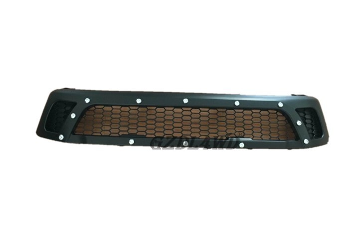In Stock Toyota Hilux Front Grill ABS 2015 - 2016 With Nuts Black Matte