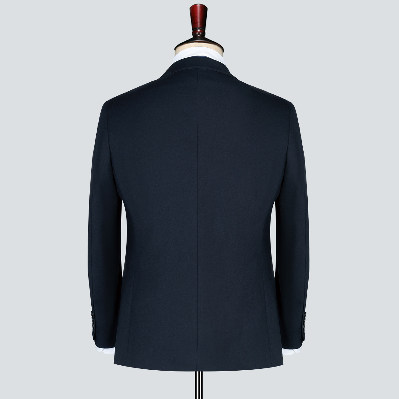 Fashion Men's 3 Piece Suit Breathable Spring and Autumn Lattice Pocket One Piece Coat