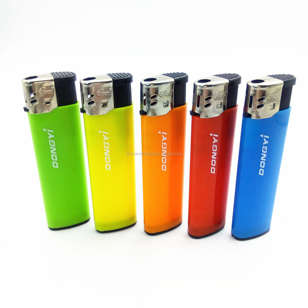 Standard Hot Sale Factory Wholesale Flint Wheel Lighter Transparent Color Cigarette Lighter